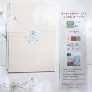 "Ach Nichts" - Beispielgestaltung des Geschenkbuches für Geldgeschenke aus der Reihe "Märchhaftes für Geldgeschenke"